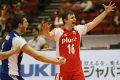 Polscy siatkarze pokonali w Fukuoce mistrzów olimpijskich Amerykanów 3:0 (25:15, 25:20, 25:18) w Pucharze Świata