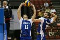 Polscy siatkarze pokonali w Fukuoce mistrzów olimpijskich Amerykanów 3:0 (25:15, 25:20, 25:18) w Pucharze Świata