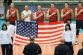 Polscy siatkarze pokonali w Fukuoce mistrzów olimpijskich Amerykanów 3:0 (25:15, 25:20, 25:18) w Pucharze Świata
