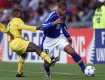 Adriano podczas meczu Brazylii z Ghaną podczas młodzieżowych MŚ do lat 17, które odbyły się w 1999 roku.