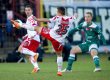Piłkarze ŁKS-u przegrali u siebie ze Śląskiem Wrocław 1-2 (1-0) w meczu 17. kolejki T-Mobile Ekstraklasy Fot. Grzegorz Michałowski