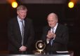 Alex Ferguson (z lewej) i Sepp Blatter.