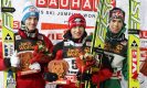 Kamil Stoch wygrał w niedzielę konkurs Pucharu Świata w skokach narciarskich we włoskim Predazzo. Drugi był Gregor Schlierenzauer, a trzeci Anders Bardal Fot. Grzegorz Momot