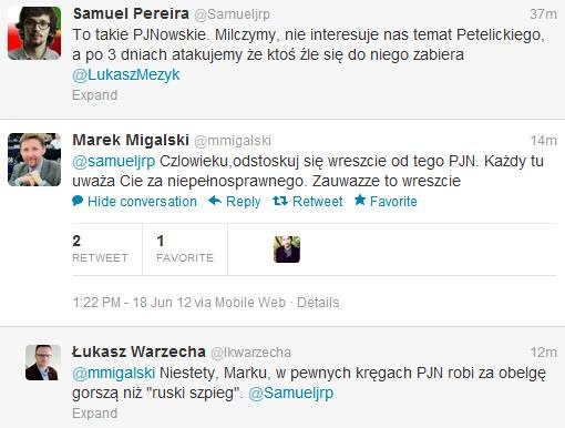 Jak wygląda wojna na prawicy? . /Twitter.com /INTERIA.PL