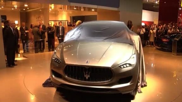 Na stoisku Maserati we Frankfurcie uwagę widzów przykuwa prototyp SUV-a o nazwie kubang.