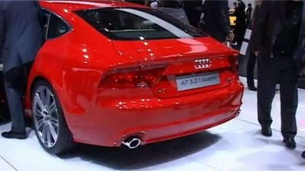 Na Salonie Samochodowym w Paryżu Audi zaprezentowało swoje najnowsze dzieło - luksusową limuzynę A7.