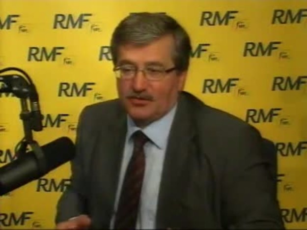 Gościem Kontrwywiadu RMF FM był marszałek sejmu Bronisław Komorowski.
