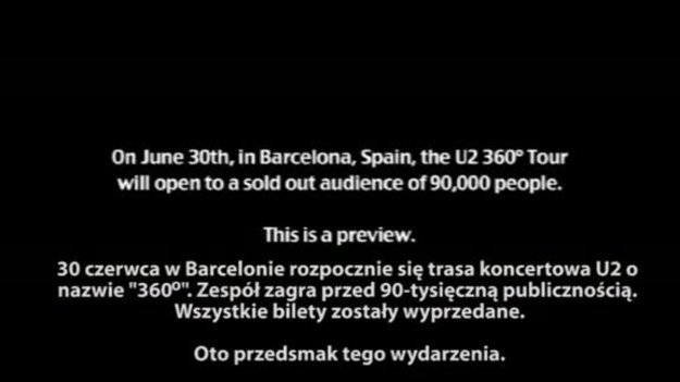 W Barcelonie rozpoczyna się nowa trasa koncertowa U2. Przełomowa technologia ma sprawić, że fani przeżyją coś zupełnie wyjątkowego.