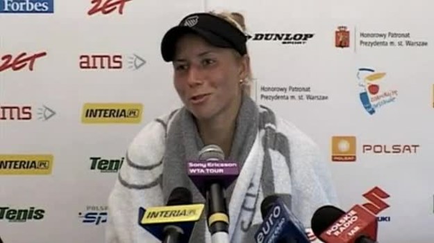 Alona Bondarenko prezentuje wysoką formę na turnieju Warsaw Open. Ukrainka w drugiej rundzie nie dała szans Marcie Domachowskiej. Kolejną rywalką sympatycznej tenisistki będzie Maria Szarapowa.