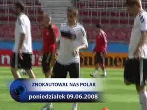 Poniedziałek, 9 czerwca: Polacy w swoim pierwszym meczu na mistrzostwach Europy przegrali z Niemcami 0:2.