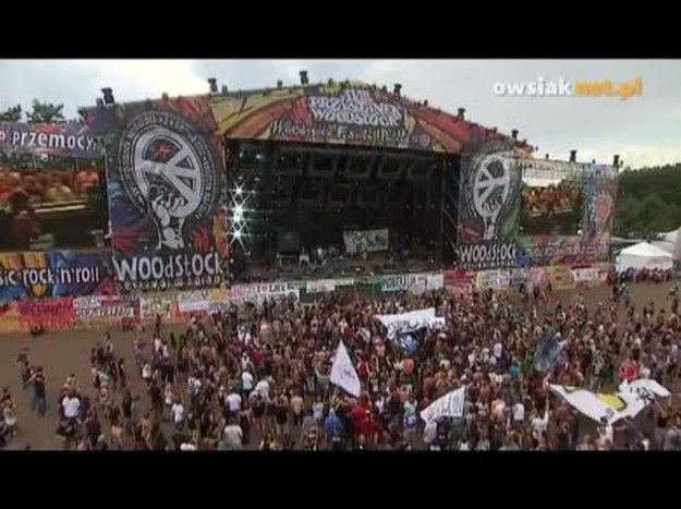 Fragment koncertu zespołu Hope na Przystanku Woodstock 2012.