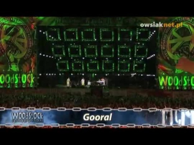 Zobacz fragment koncertu Goorala na Przystanku Woodstock 2012.