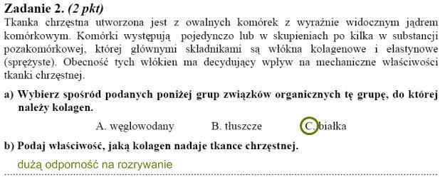 Matura 2010: Rozwiązania zadań z biologii - p. podstawowy /