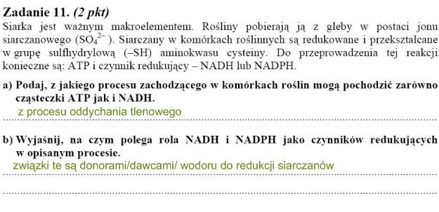 Matura 2010: Rozwiązania zadań z biologii - p. rozszerzony /
