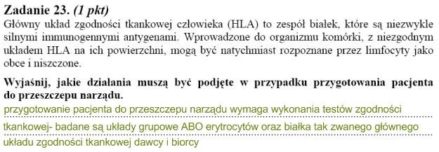 Matura 2010: Rozwiązania zadań z biologii - p. rozszerzony /
