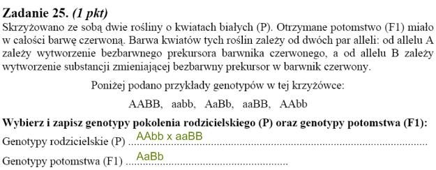 Matura 2010: Rozwiązania zadań z biologii - p. rozszerzony /