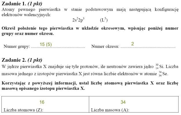 Matura 2010: Rozwiązania z chemii - poziom podstawowy /