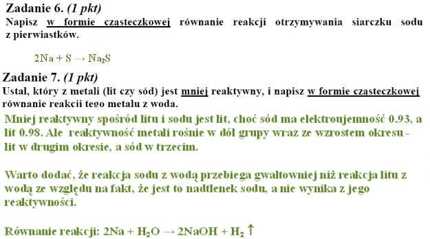 Matura 2010: Rozwiązania z chemii - poziom podstawowy /