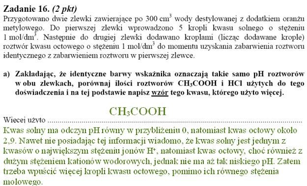 Matura 2010: Rozwiązania z chemii - poziom podstawowy /