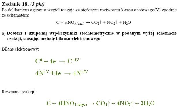 Matura 2010: Rozwiązania z chemii - poziom podstawowy /