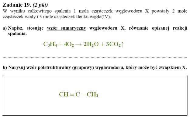 Matura 2010: Rozwiązania z chemii - poziom podstawowy /