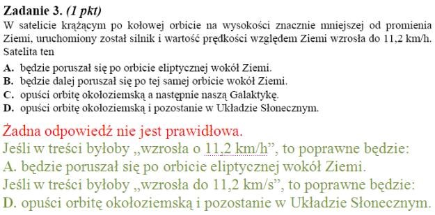 Matura 2010: Rozwiązania z fizyki - poziom podstawowy /