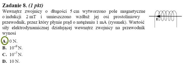 Matura 2010: Rozwiązania z fizyki - poziom podstawowy /