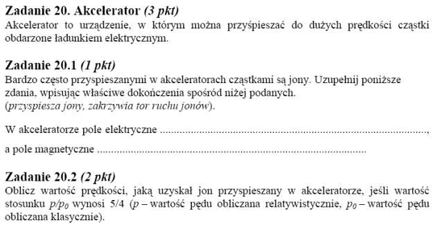 Matura 2010: Rozwiązania z fizyki - poziom podstawowy /
