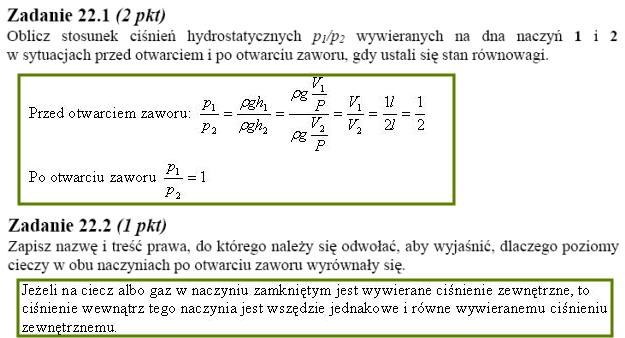 Matura 2010: Rozwiązania z fizyki - poziom podstawowy /