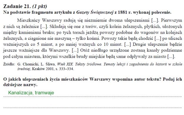Matura 2011: Arkusze i rozwiązania z historii - poziom podstawowy /
