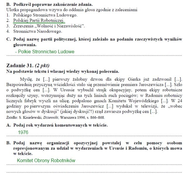 Matura 2011: Arkusze i rozwiązania z historii - poziom podstawowy /