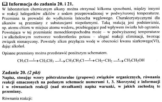 Matura 2011: Arkusze i rozwiązania z chemii - poziom rozszerzony /