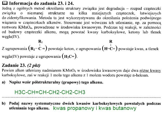 Matura 2011: Arkusze i rozwiązania z chemii - poziom rozszerzony /