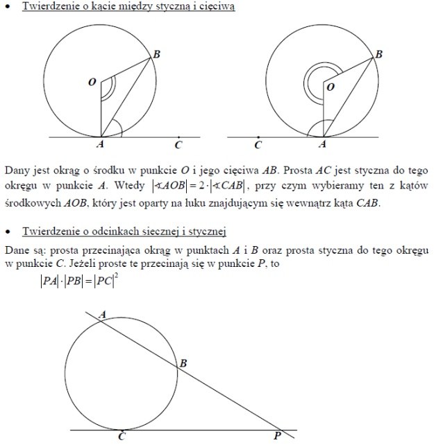Przydatne wzory matematyczne (część I) /