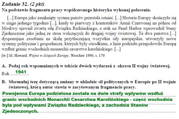 Matura 2012: Arkusze i rozwiązania z historii /