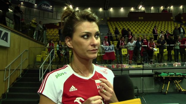 Katarzyna Skowrońska-Dolata komentuje swoje wrażenia po meczu "Złotek" z aktualną reprezentacją Polski siatkarek.