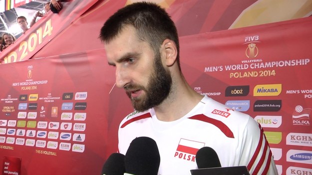 Marcin Możdżonek po meczu Polska-Włochy