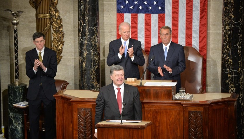 Poroszenko w Kongresie Rosja zaatakowała Ukrainę kto następny