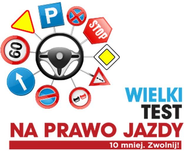 Chcesz żyć zwolnij Wielki Test na Prawo Jazdy w TVP1 Motoryzacja w