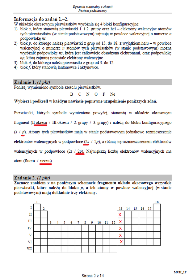 Matura 2015: Arkusze i rozwiązania z chemii dla technikum . /INTERIA.PL