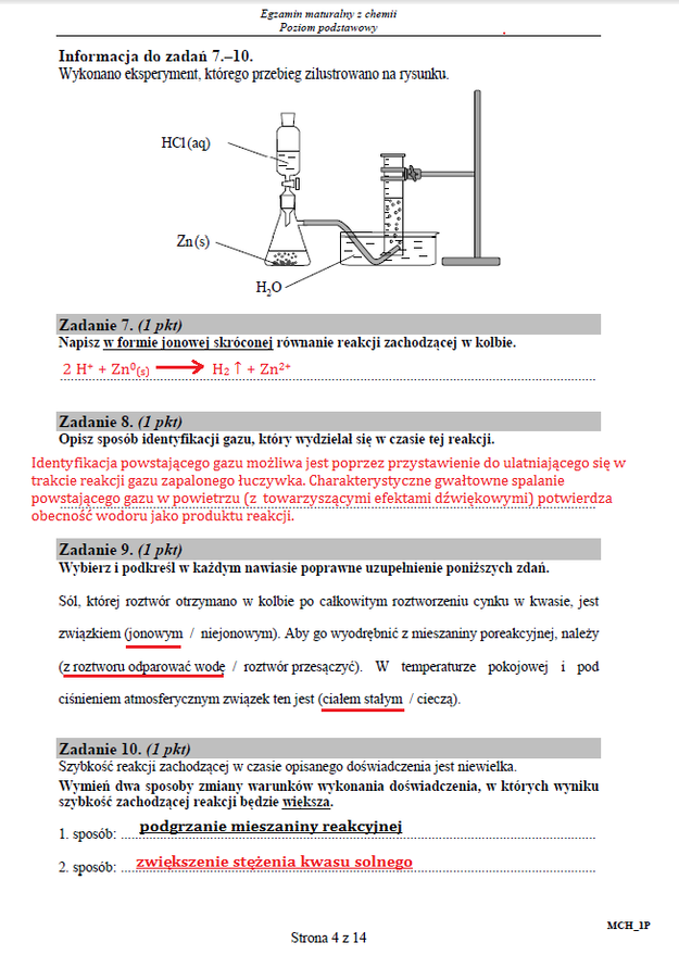 Matura 2015: Arkusze i rozwiązania z chemii dla technikum . /INTERIA.PL