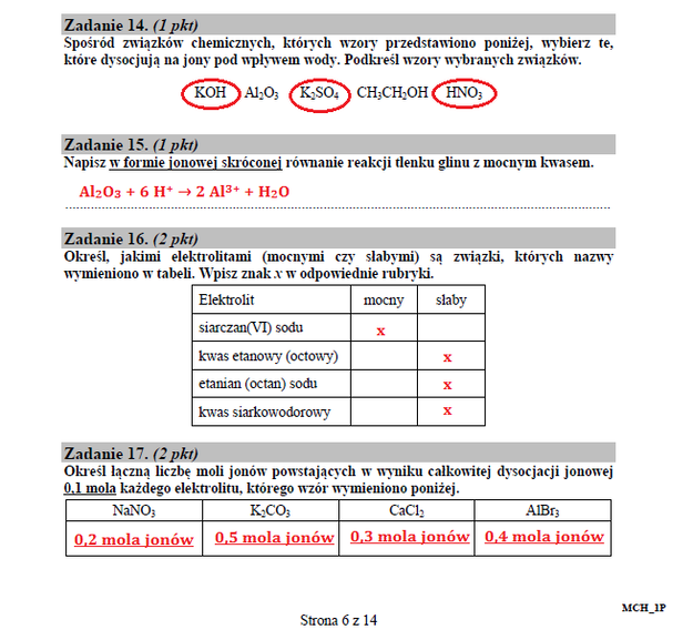 Matura 2015: Arkusze i rozwiązania z chemii dla technikum . /INTERIA.PL