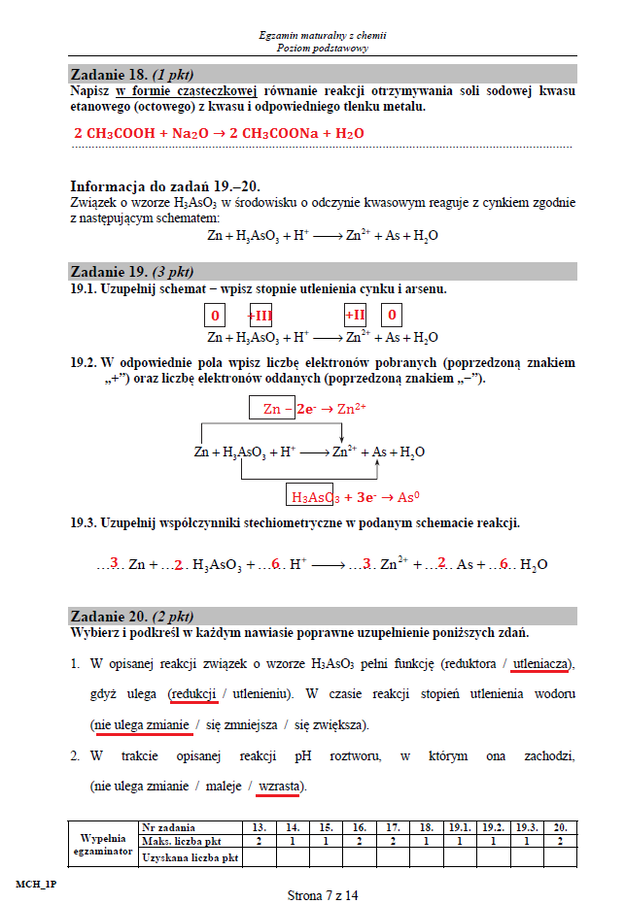 Matura 2015: Arkusze i rozwiązania z chemii dla technikum . /INTERIA.PL