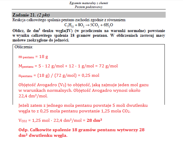 Matura 2015: Arkusze i rozwiązania z chemii dla technikum . /INTERIA.PL