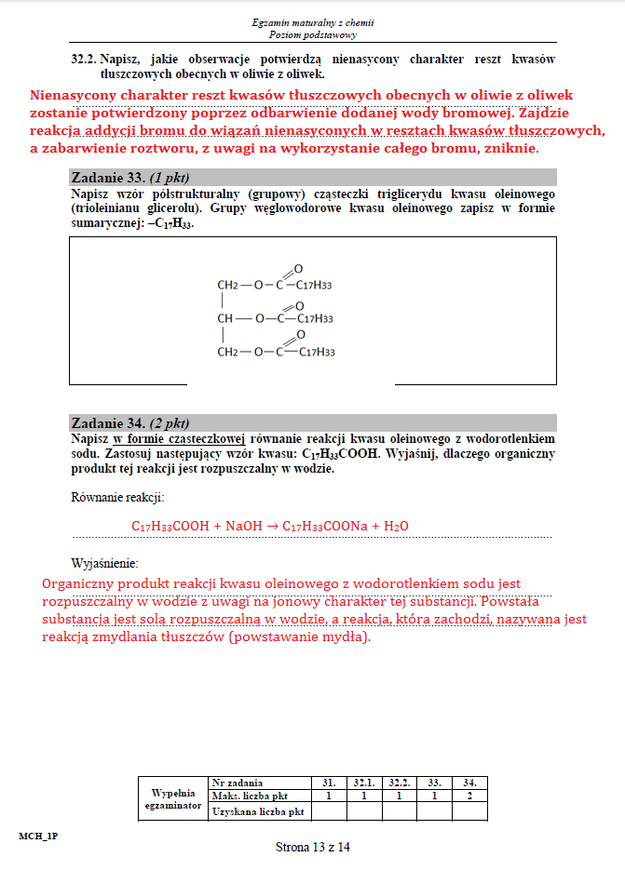 Matura 2015: Arkusze i rozwiązania z chemii dla technikum . /INTERIA.PL