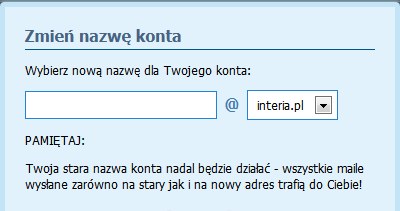 Jak Zmieni Nazw Konta Pomoc Poczta W Interia Pl