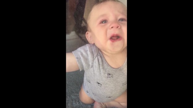 Uroczy film ukazujący niemowlę, które "zmaga się z życiem". Film, nakręcony w pobliżu Phoenix, w Arizonie, pokazuje dziecko, które denerwuje się i płacze, przyciskając swoją twarz do szyby.