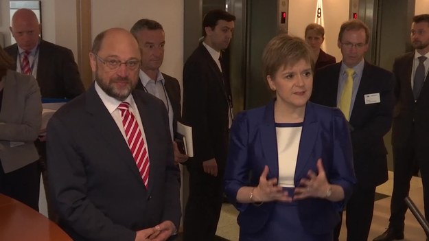 Pierwszej minister Szkocji - Nicola Sturgeon spotkała się w środę z przewodniczącym Parlamentu Europejskiego - Martinem Schulzem. Tematem rozmów był brexit i dążenie Szkocji do pozostania w Unii Europejskiej.