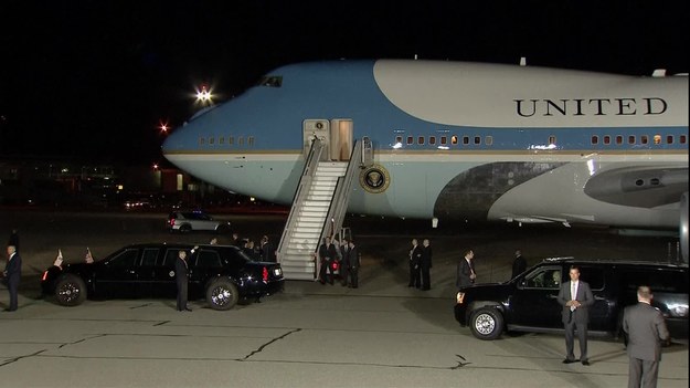 Barack Obama jest już w Warszawie. Prezydent USA przyleciał do Polski na szczyt NATO.