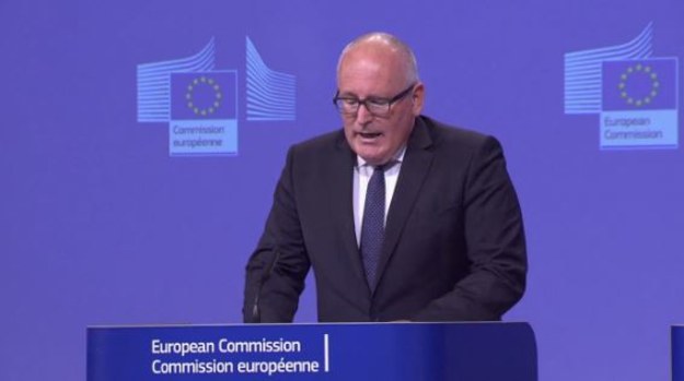 Timmermans o zaleceniach Komisji Europejskiej dla Polski odnośnie rządów prawa.